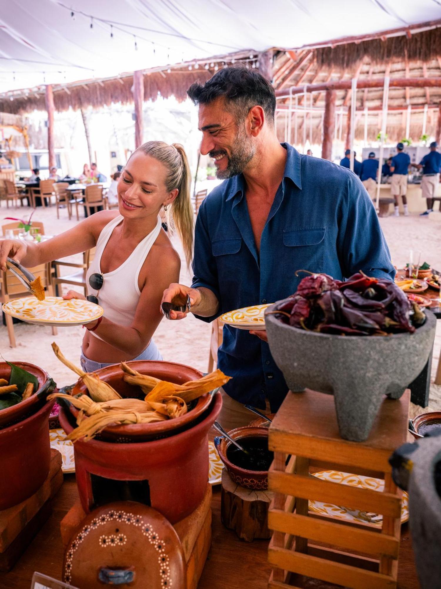 El Dorado Seaside Suites Catamaran, Cenote & More Inclusive (Adults Only) Xpu Ha Exterior foto
