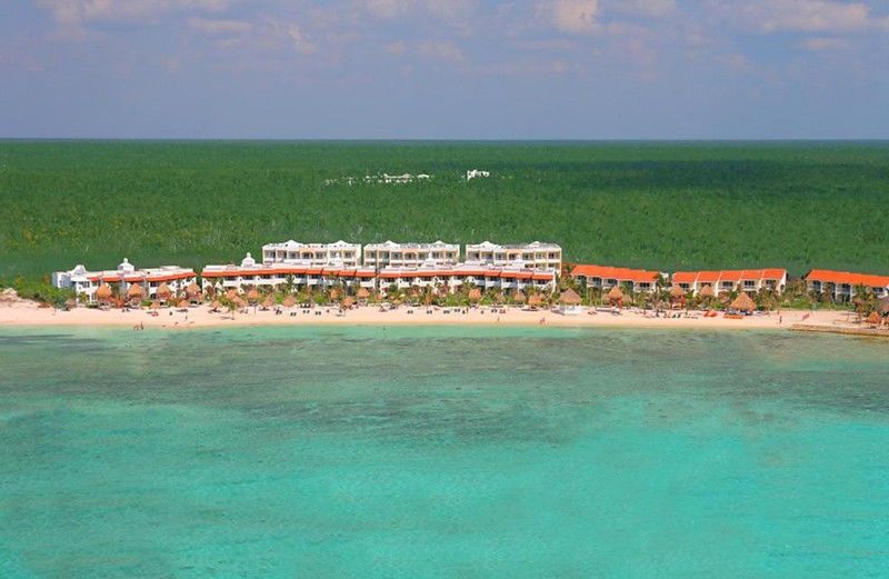 El Dorado Seaside Suites Catamaran, Cenote & More Inclusive (Adults Only) Xpu Ha Exterior foto